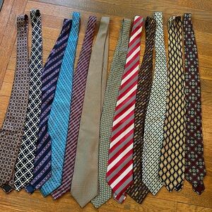 12 Stefano Ricci Silk ties